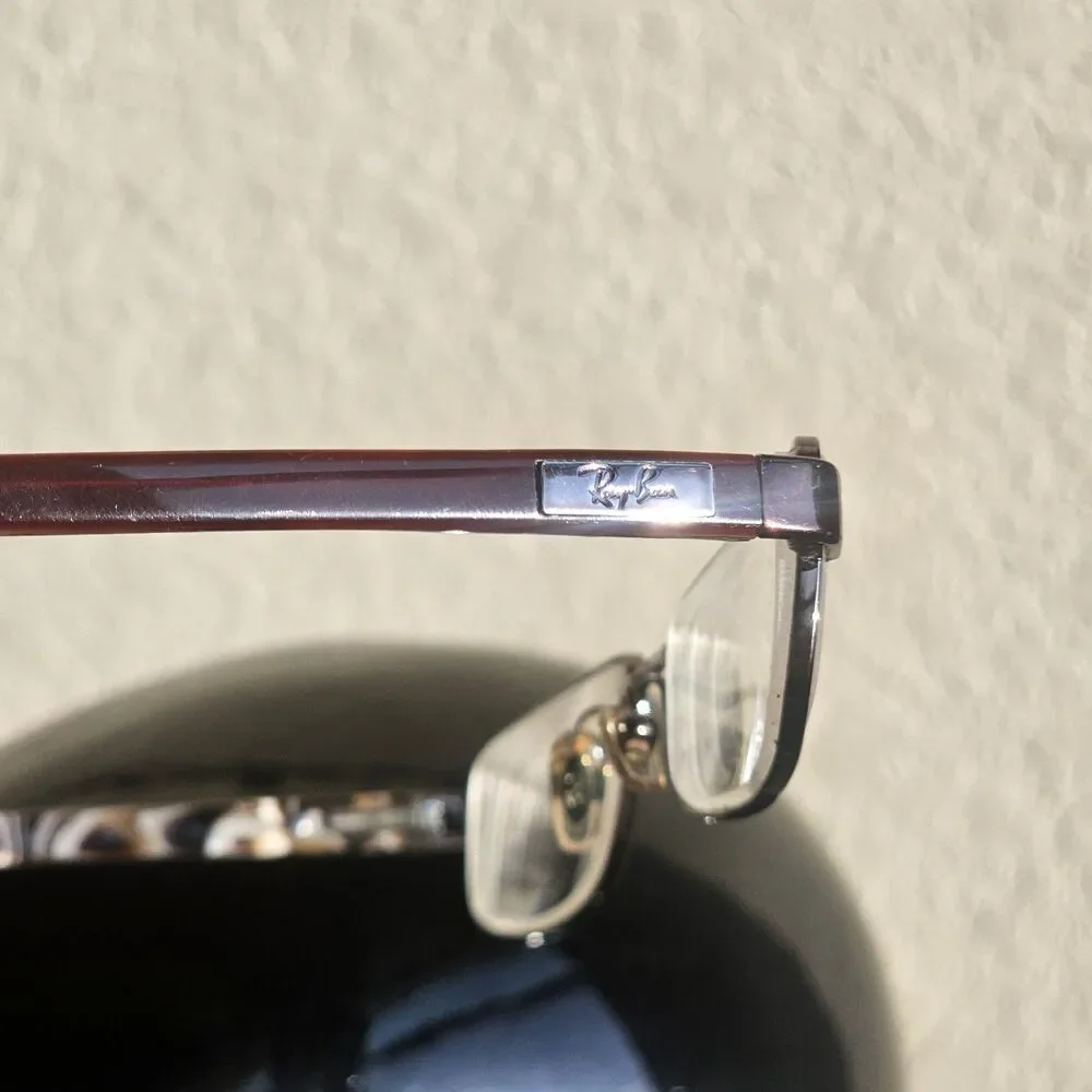 RAY-BAN RB6092 2511 50[]16 135 SLEEK RECTANGULARS FLEX EYEGLASSES FRAMES ONLY